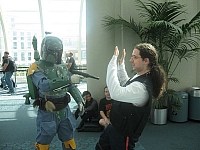 Me being captured by Boba Fett
