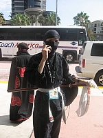 Ninja on a Cell Phone